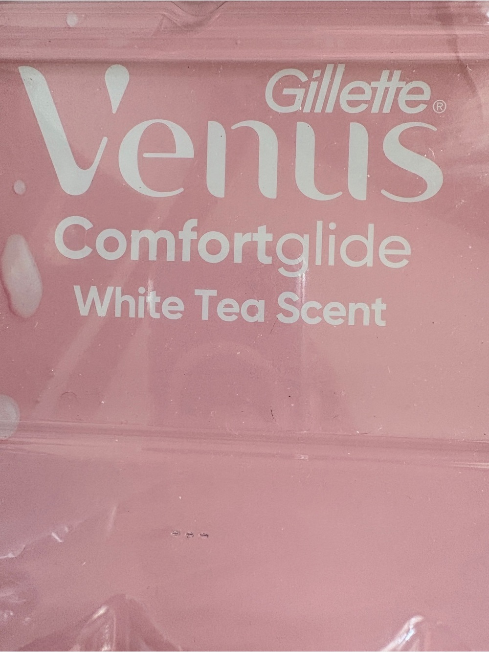Gillette Venus Comfortglide White Tea Scent Razor - Pink